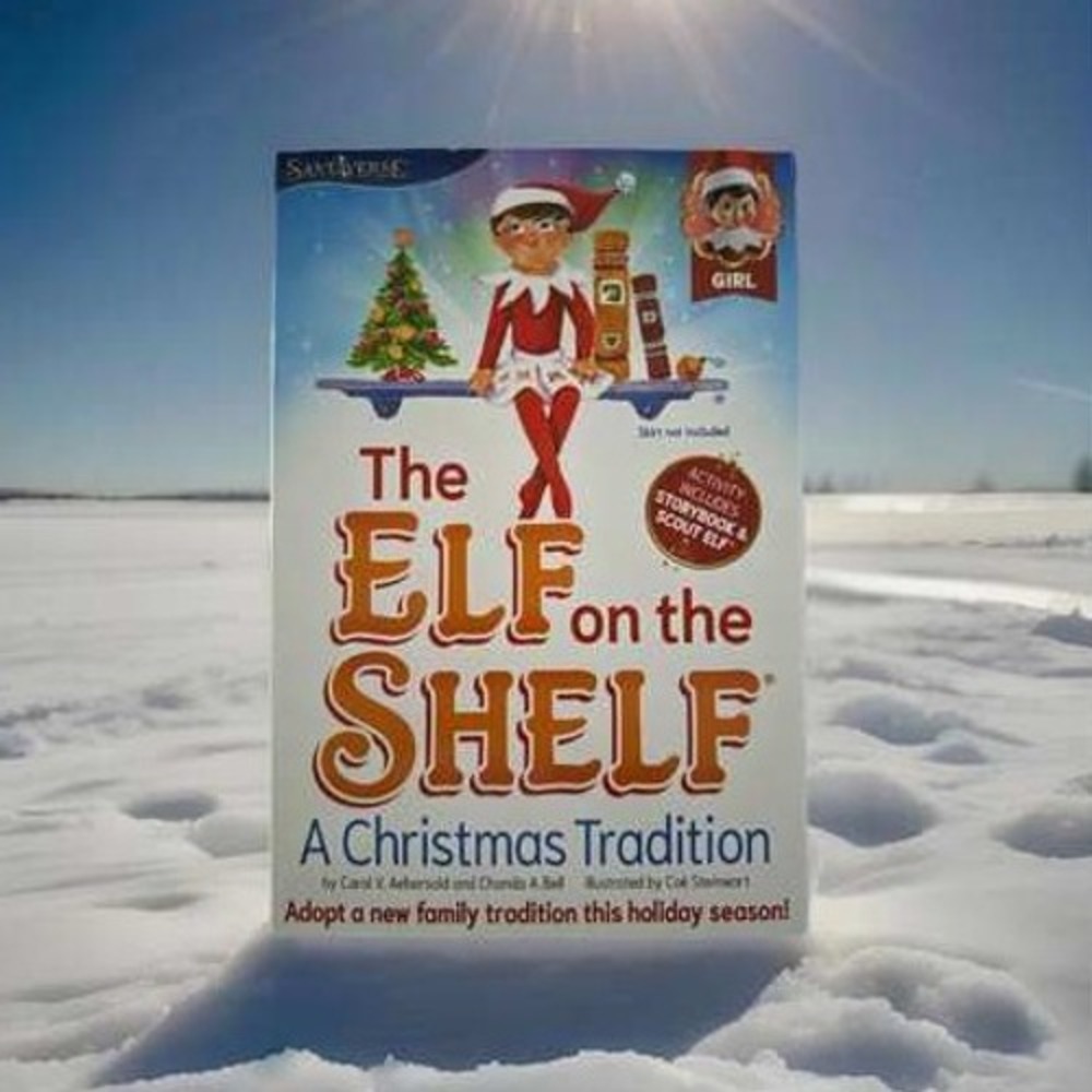 The Elf on the Shelf A Christmas Tradition Storybook Girl Activity Kit
